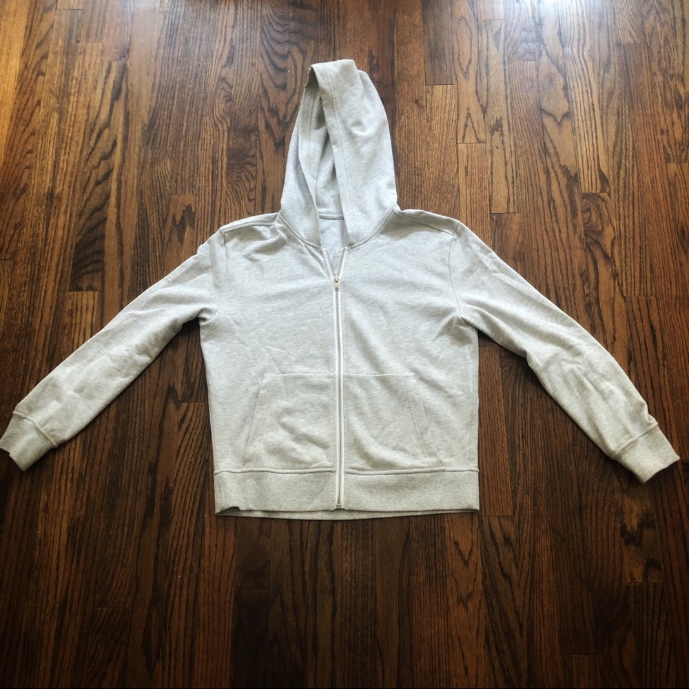 Lululemon Lab Zip Up Hoodie in Gray